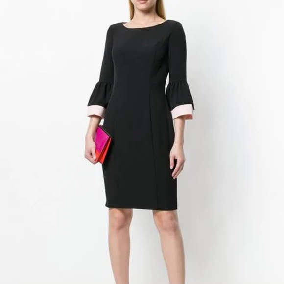 Lauren Ralph Lauren bell sleeve cocktail sheath NWT - Picture 1 of 5